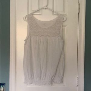 Loft Crochet Tank Top